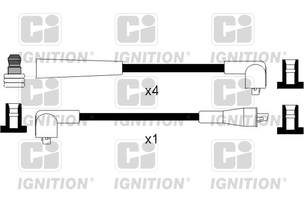 QUINTON HAZELL Augstsprieguma vadu komplekts XC421